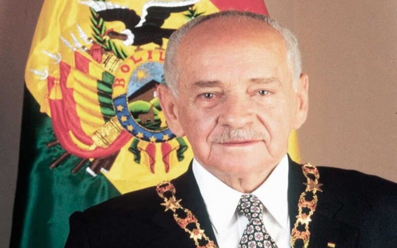 Hugo Banzer Suárez fue presidente en el año 1971