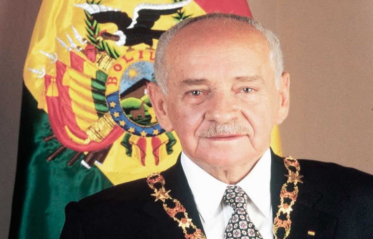 Hugo Banzer Suárez fue presidente en el año 1971