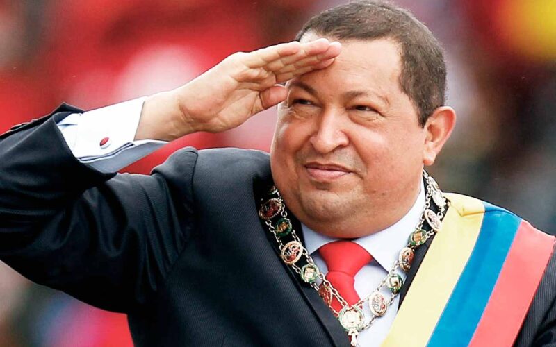 Hugo Chávez fue presidente en el año 2002