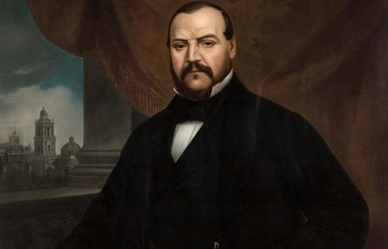 Ignacio Comonfort fue presidente en el año 1855
