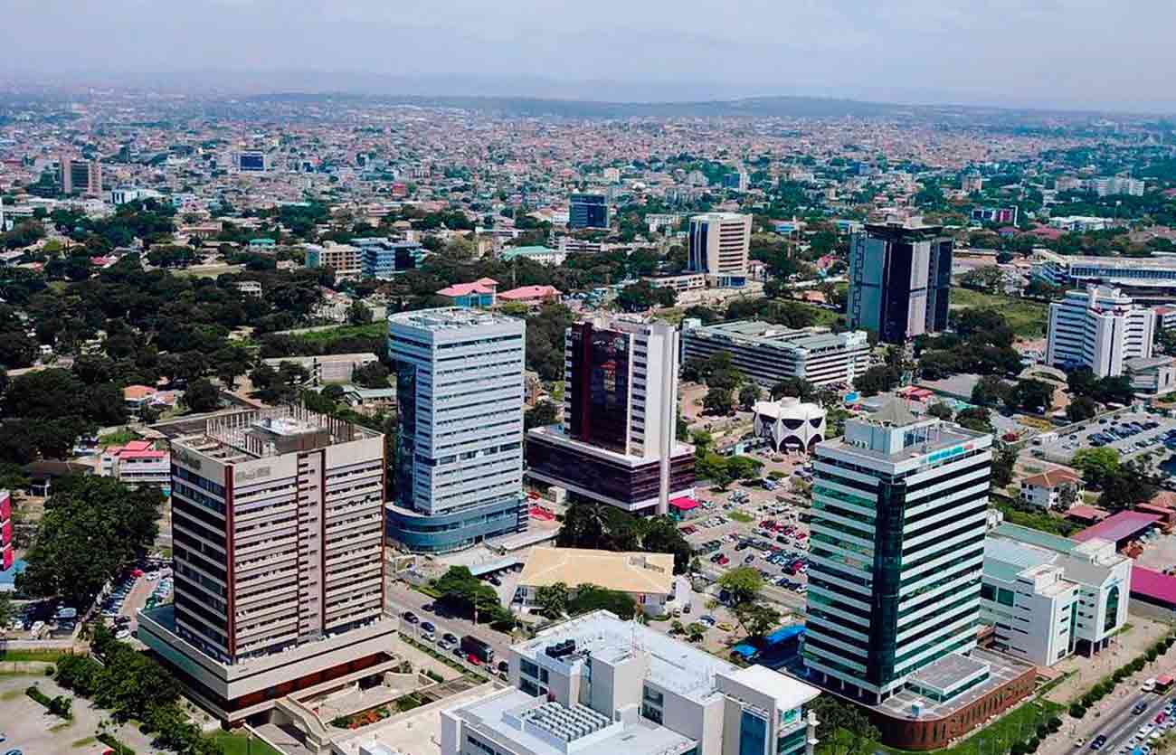 Acra es la capital de Ghana