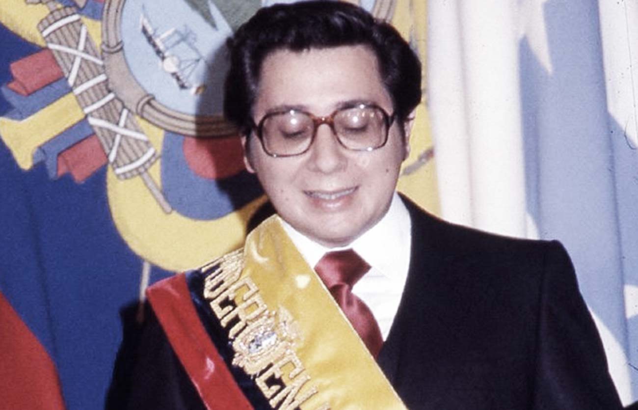 Jaime Roldós Aguilera fue presidente en el año 1979