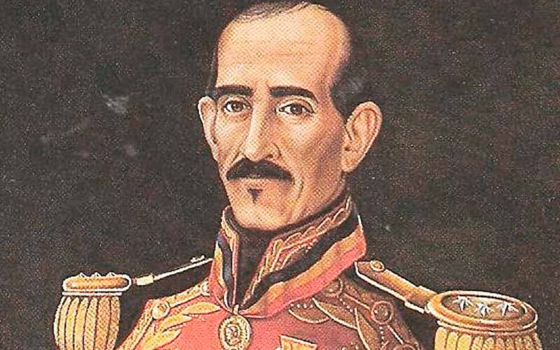 Juan José Flores fue presidente en el año 1830