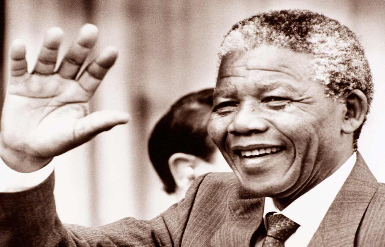 Nelson Mandela fue presidente en el año 1994