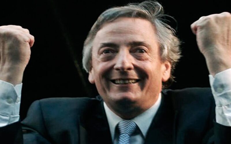 Néstor Kirchner fue presidente en el año 2003