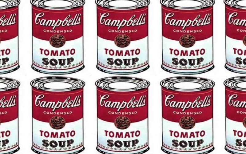 Quién fue el pintor de Latas de sopa Campbell