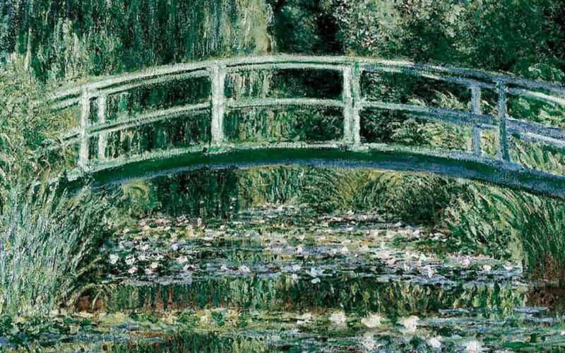 Quién fue el pintor de Puente Japonés