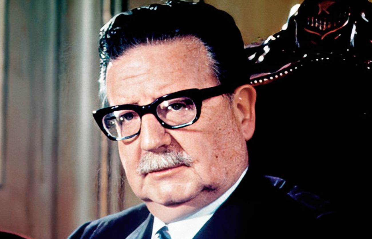 Salvador Allende fue presidente en el año 1970