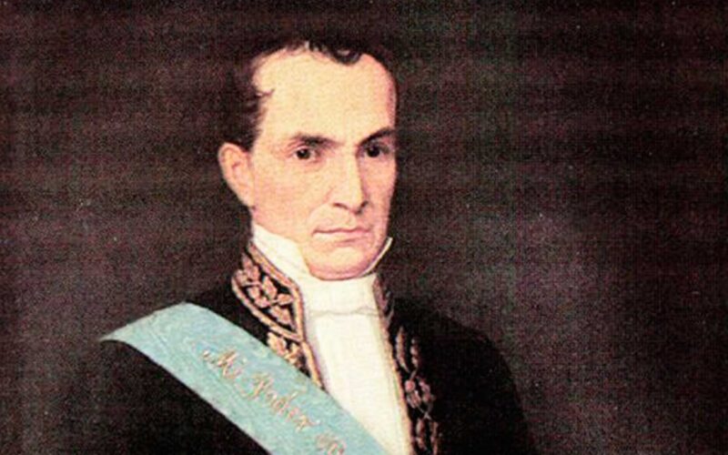 Vicente Rocafuerte fue presidente en el año 1834