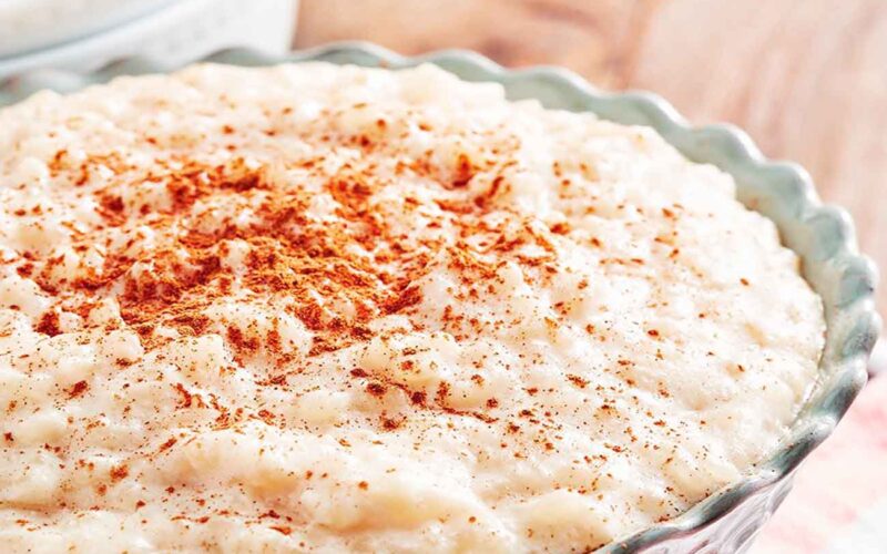 Receta: Arroz con leche