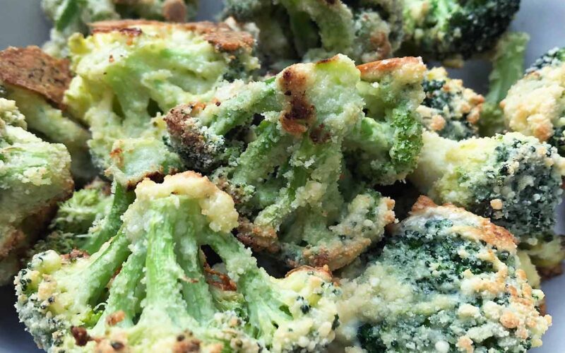 Receta: Brócoli con queso parmesano