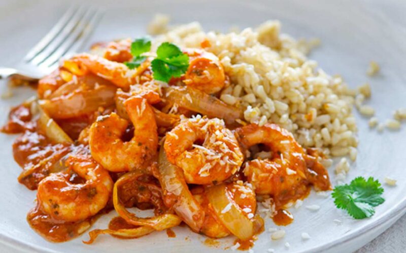 Receta: Gambas tikka masala