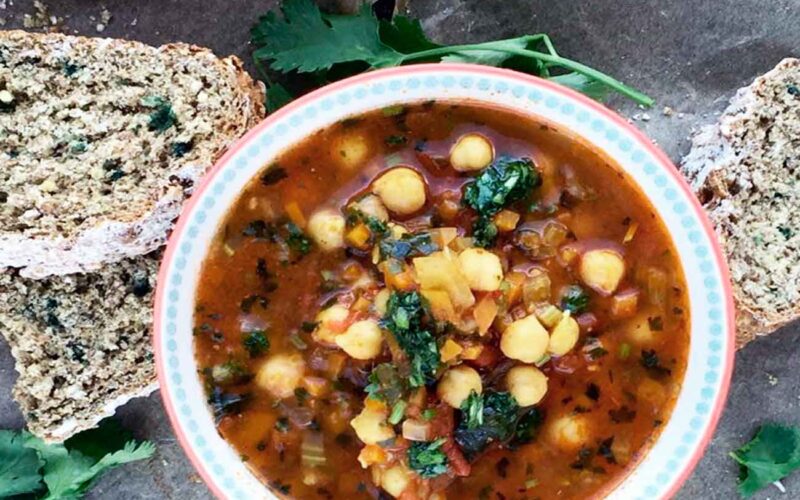 Receta: Sopa de garbanzos estilo marroquí