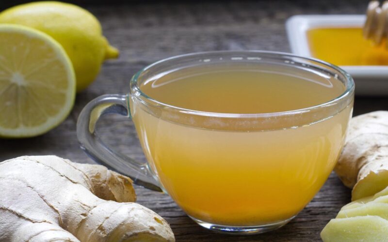 Receta: Té de limón y jengibre