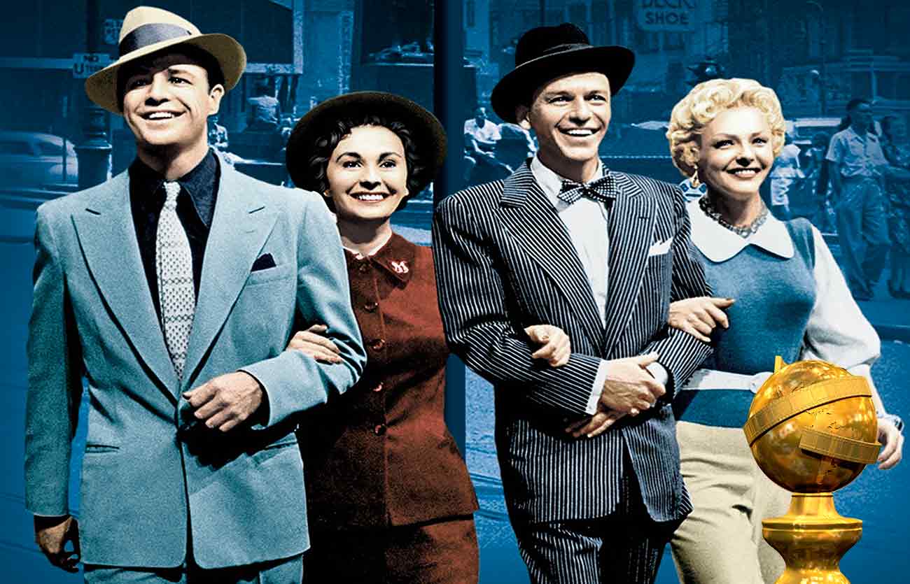 Cuál fue la película de comedia o musical ganadora del Globo de Oro del año 1955
