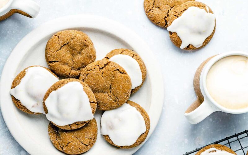 Receta: Galletas de jengibre y limón