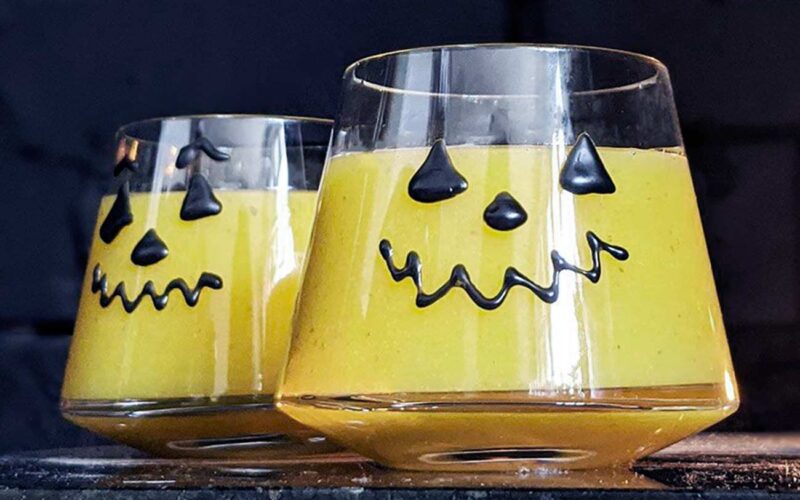 Receta: Mocktail de jugo de pera, calabaza y jengibre