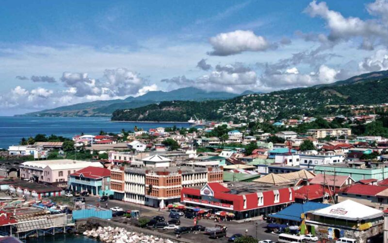 Roseau es la capital de Dominica