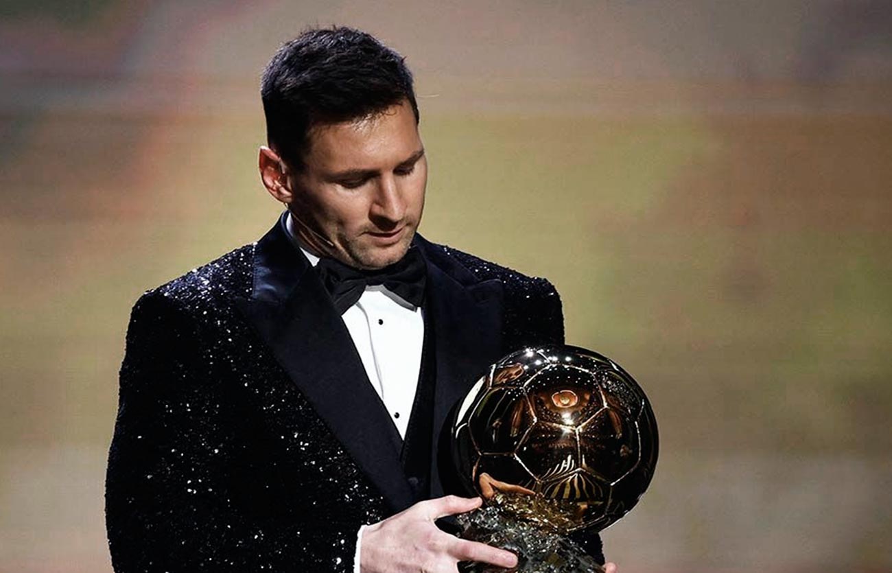 Messi ganó el Balón de Oro 2021