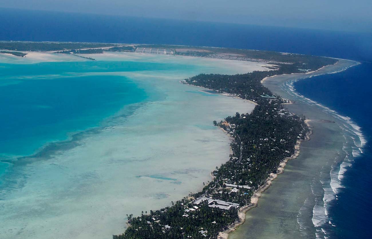 Tarawa es la capital de Kiribati
