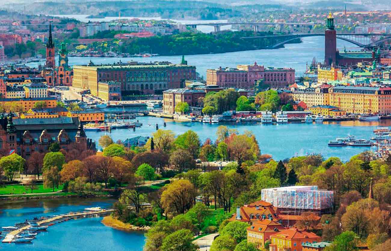 Estocolmo es la capital de Suecia