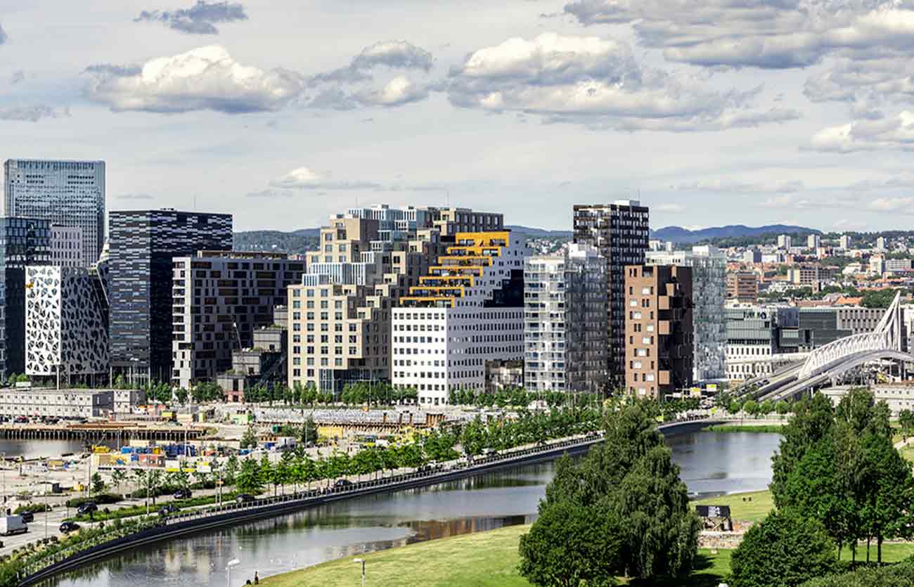 Oslo es la capital de Noruega