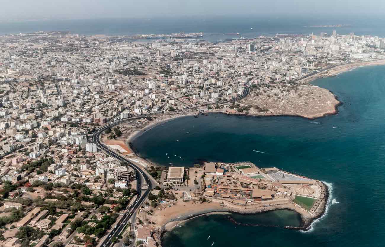 Dakar es la capital de Senegal