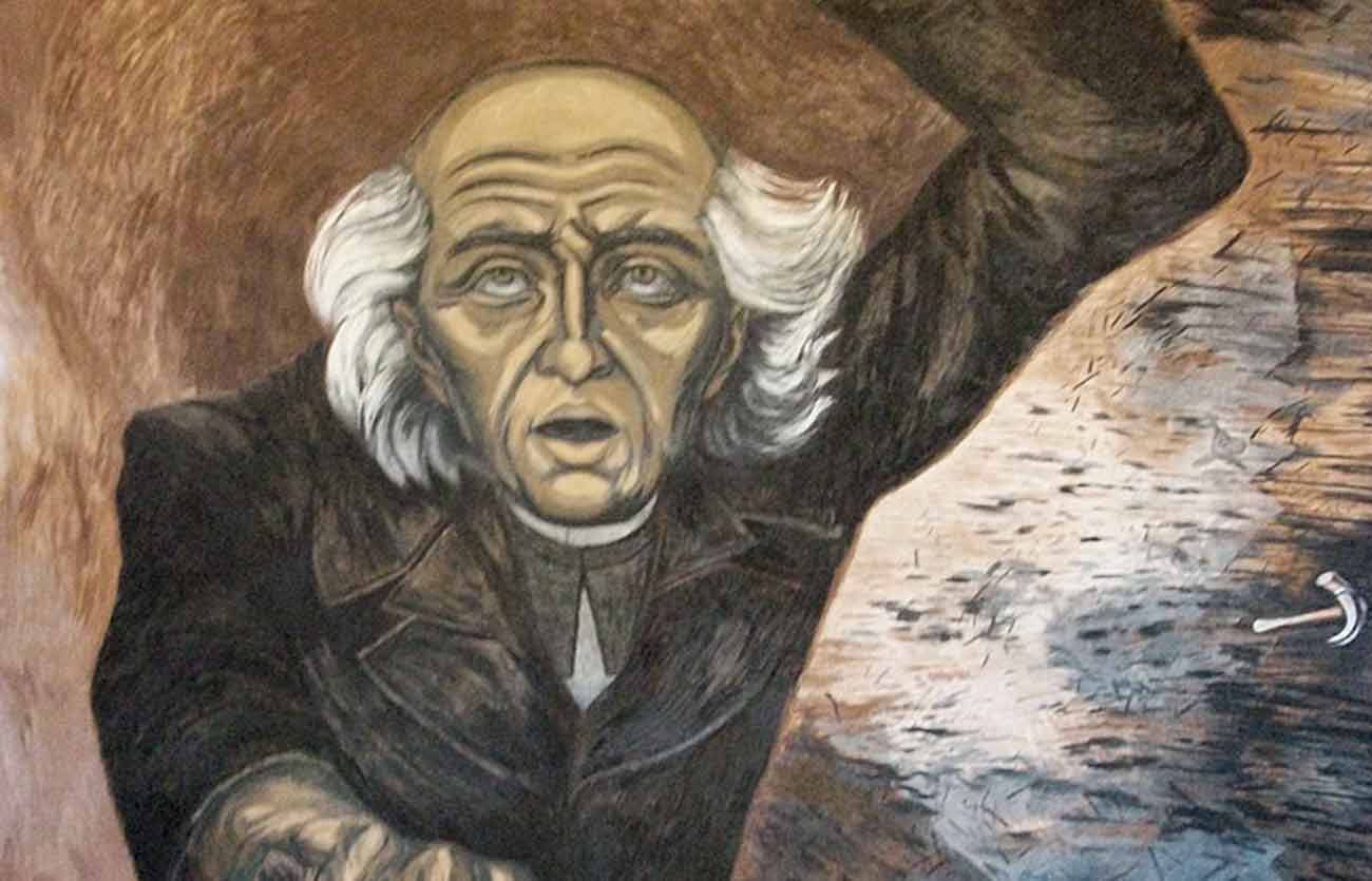 Quién fue el pintor del mural de Miguel Hidalgo