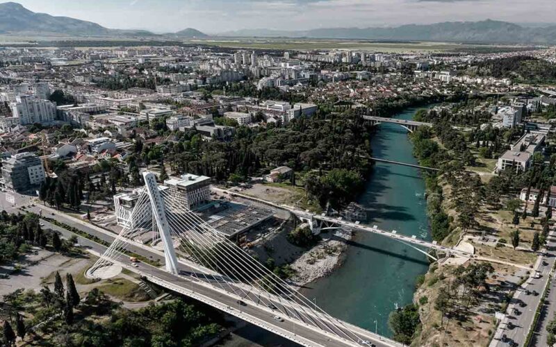 Podgorica es la capital de Montenegro