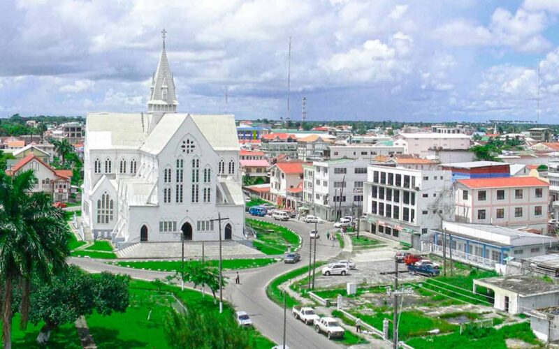 Georgetown es la capital de Guyana