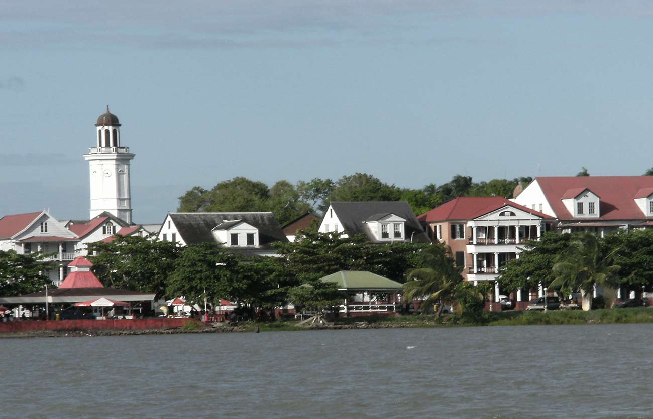 Paramaribo es la capital de Surinam