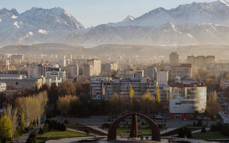 Bishkek es la capital de Kirguistán