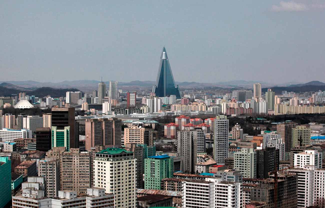 Pyongyang es la capital de Corea del Norte