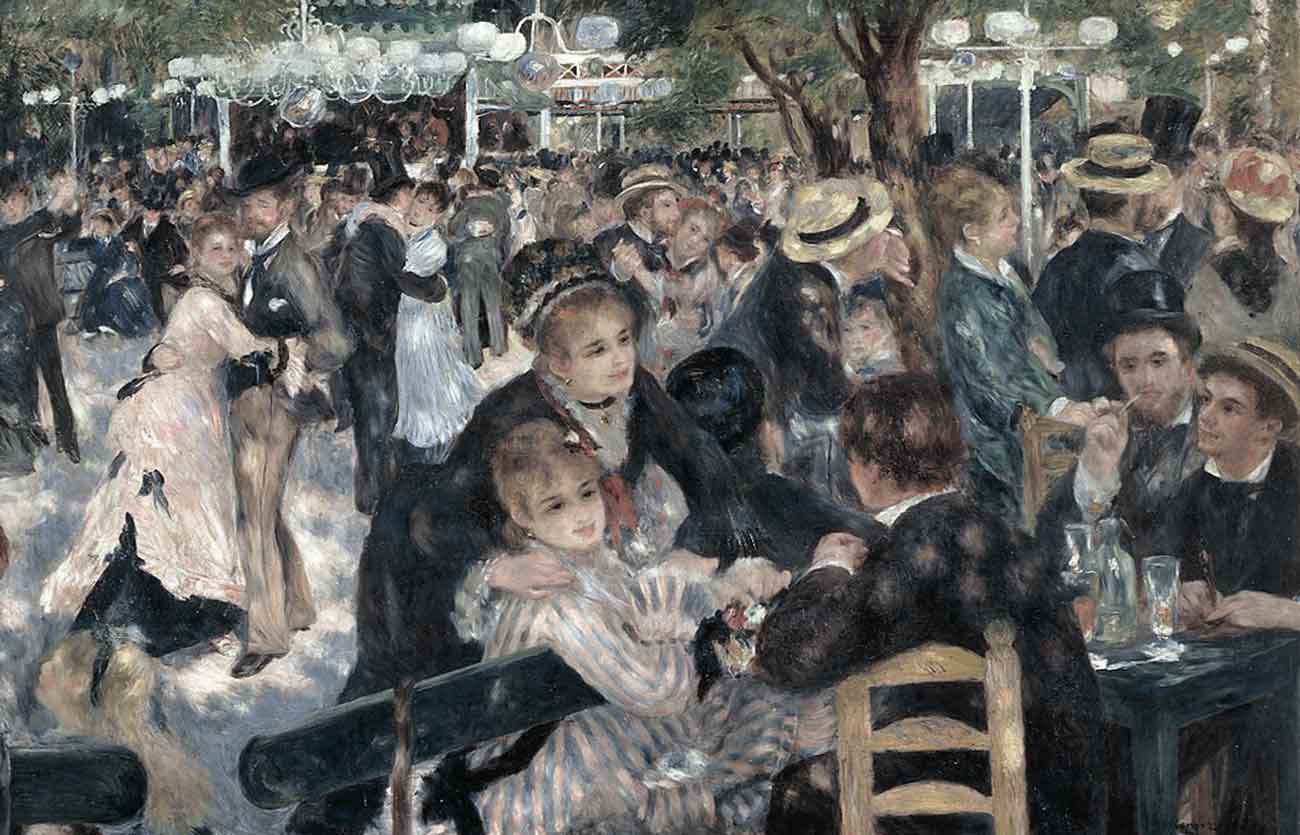 Quién fue el pintor de Baile en el Moulin de la Galette