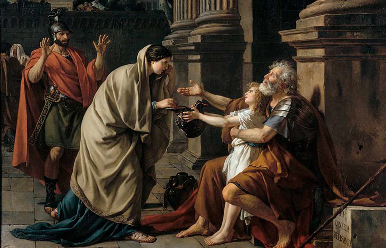 Quién fue el pintor de Belisario pidiendo limosna