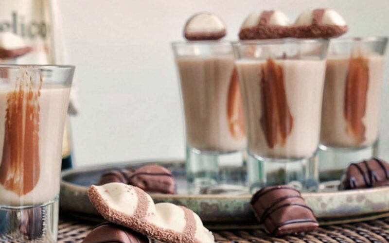 Receta: Chupitos de vodka con chocolate