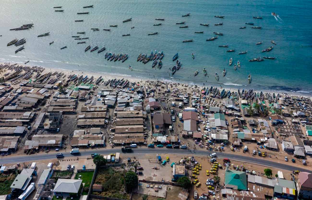 Banjul es la capital de Gambia