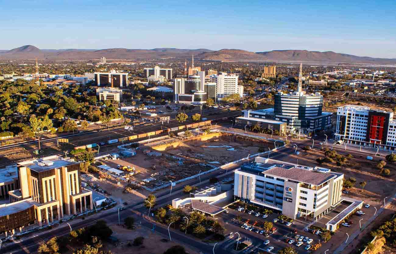 Gaborone es la capital de Botsuana