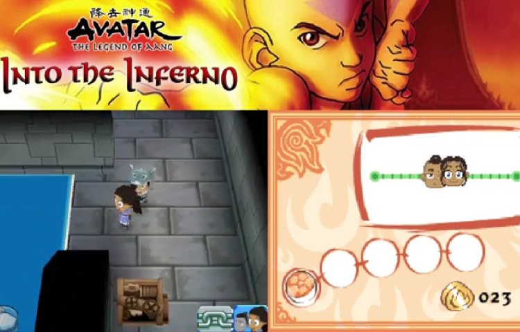 Todos los juegos de Avatar The Last Airbender para Nintendo DS