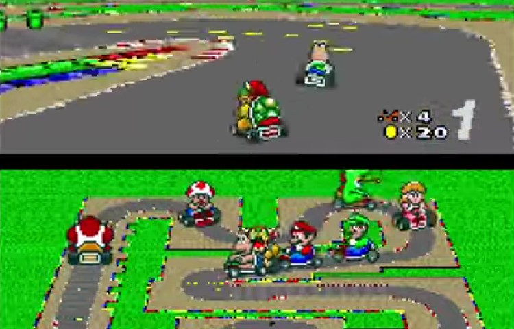 Trucos para el Super Mario Kart de Super Nintendo SNES
