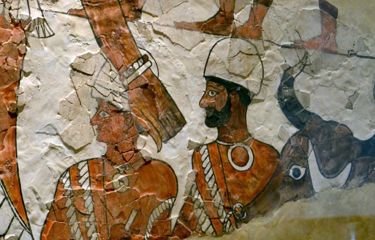 Cuáles son las pinturas de Mesopotamia