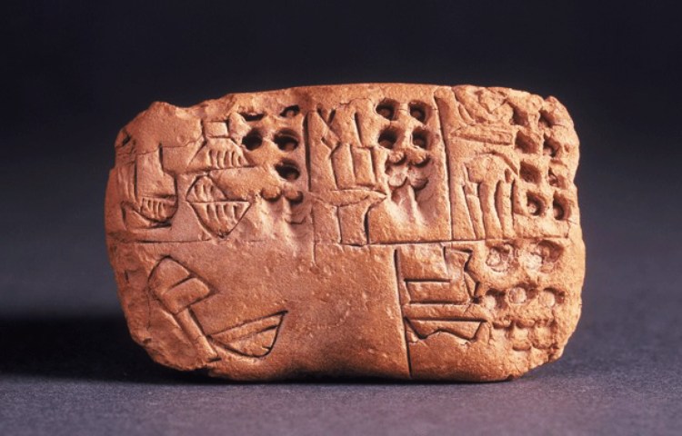 Cómo era la escritura de la Mesopotamia