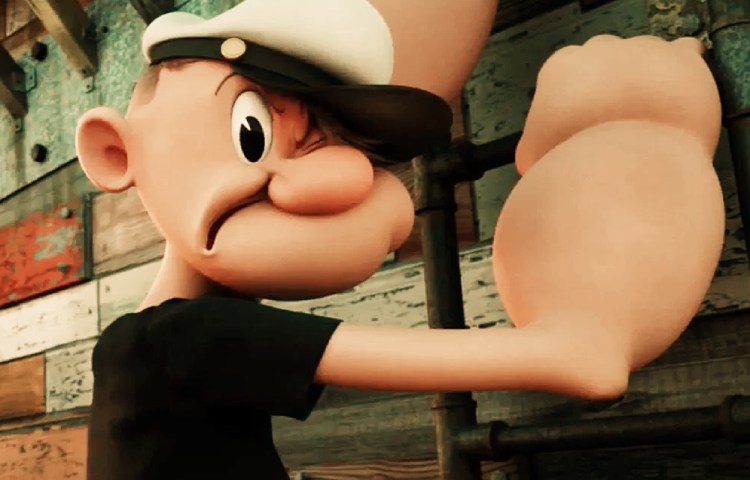Cuánto mide Popeye el Marino